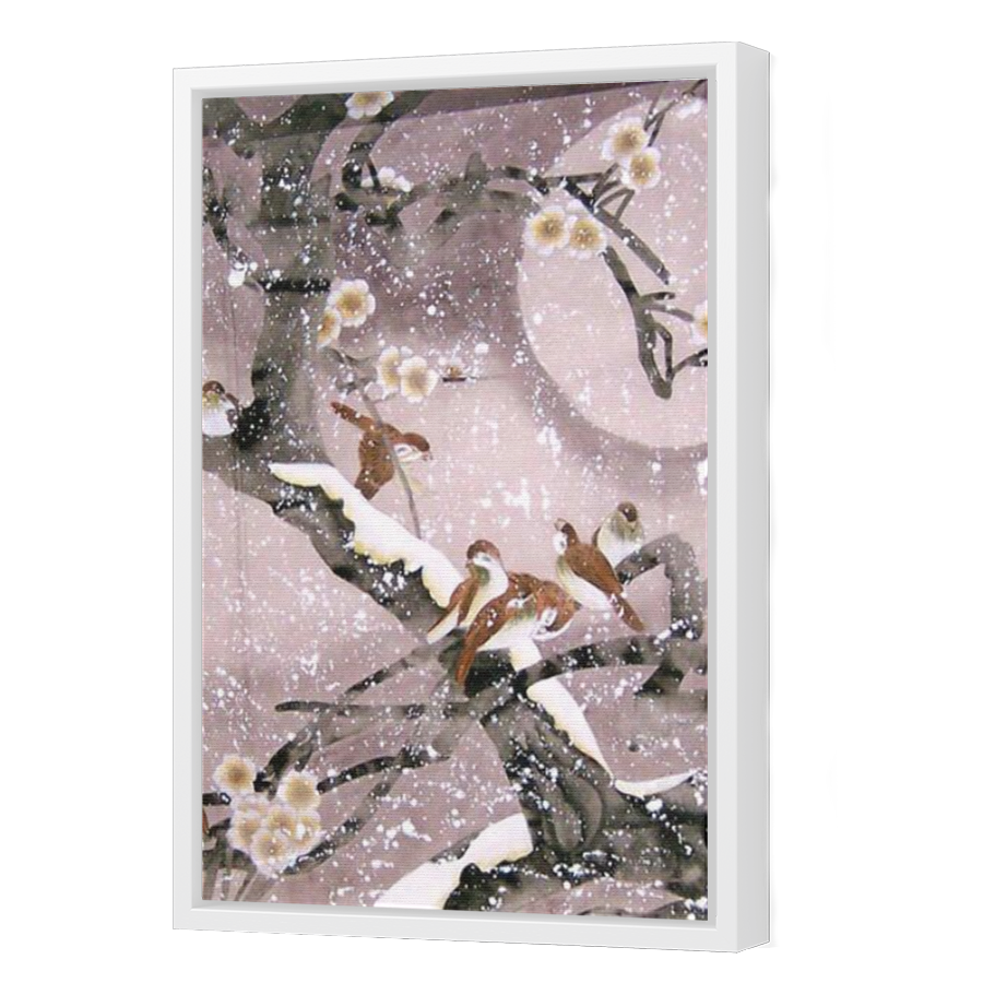 Thumbnail for Canvas - White Floating Frame