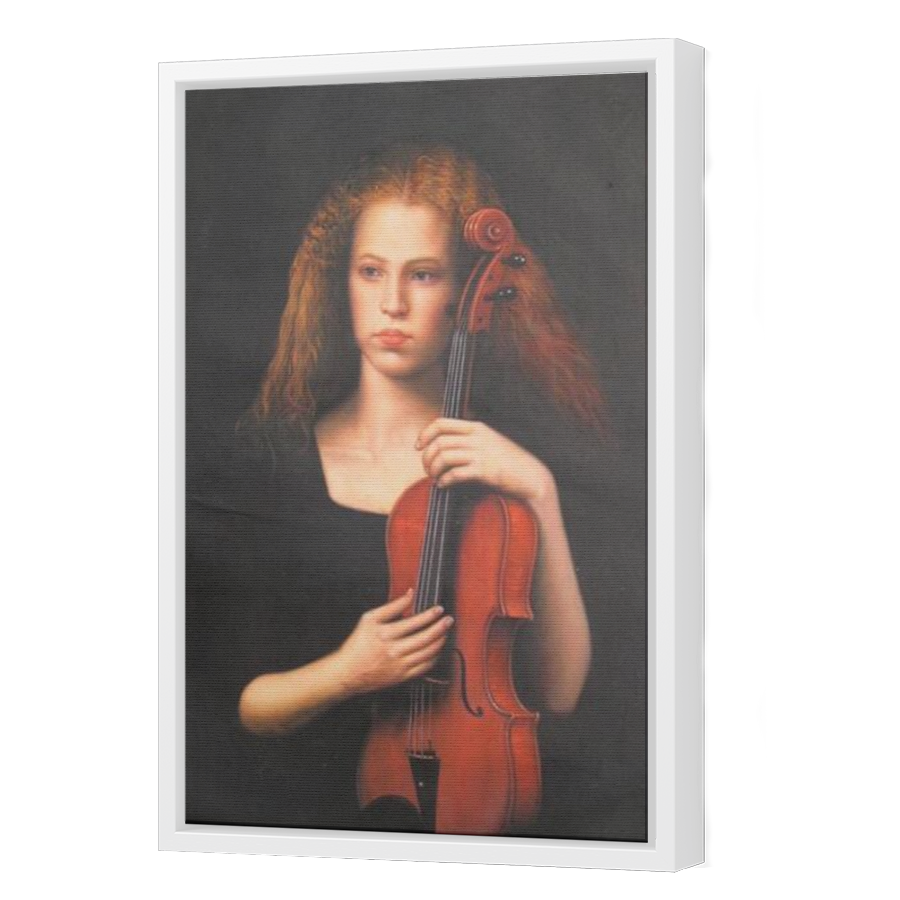 Thumbnail for Canvas - White Floating Frame