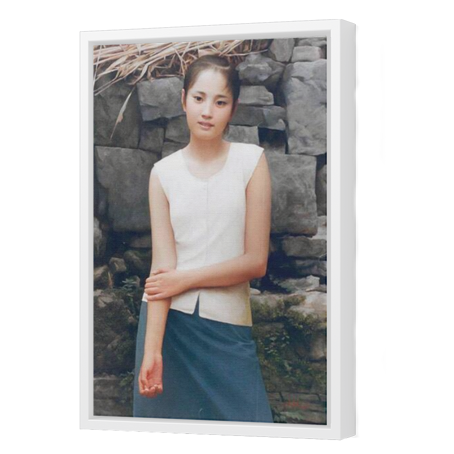 Thumbnail for Canvas - White Floating Frame