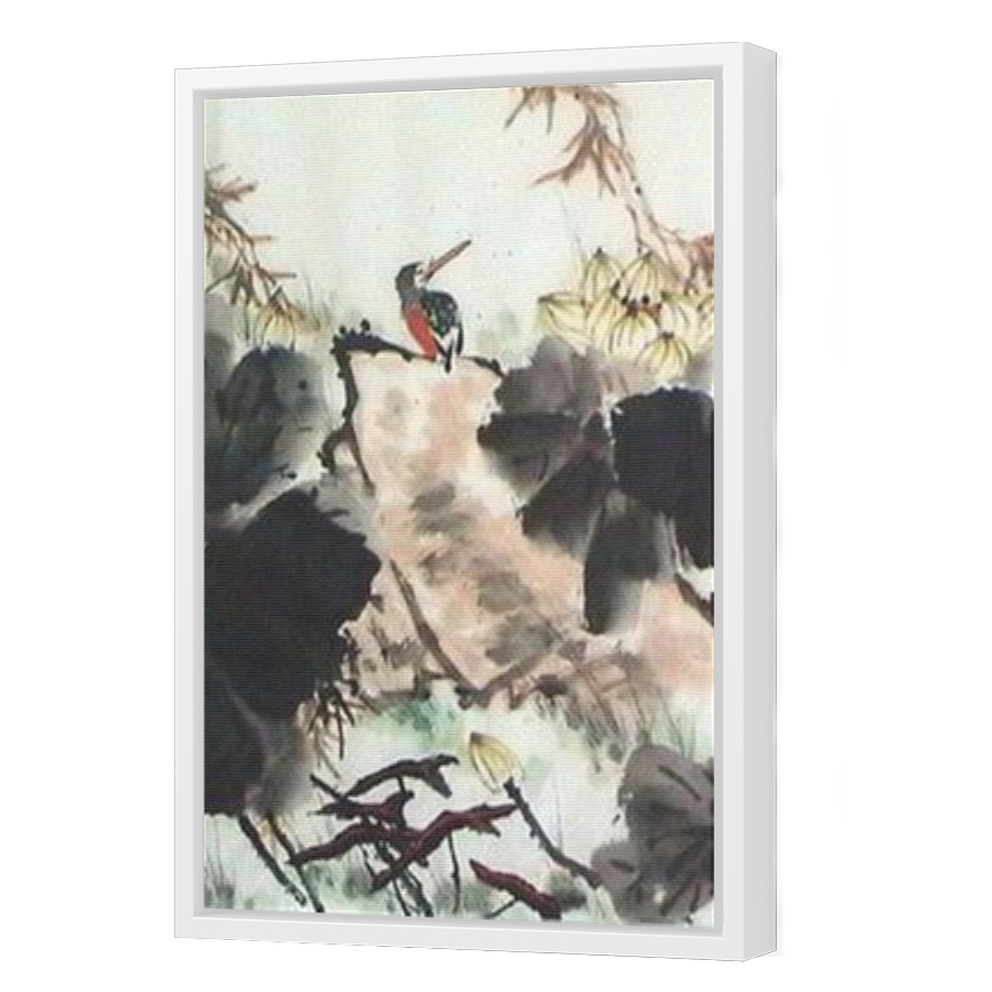 Thumbnail for Canvas - White Floating Frame