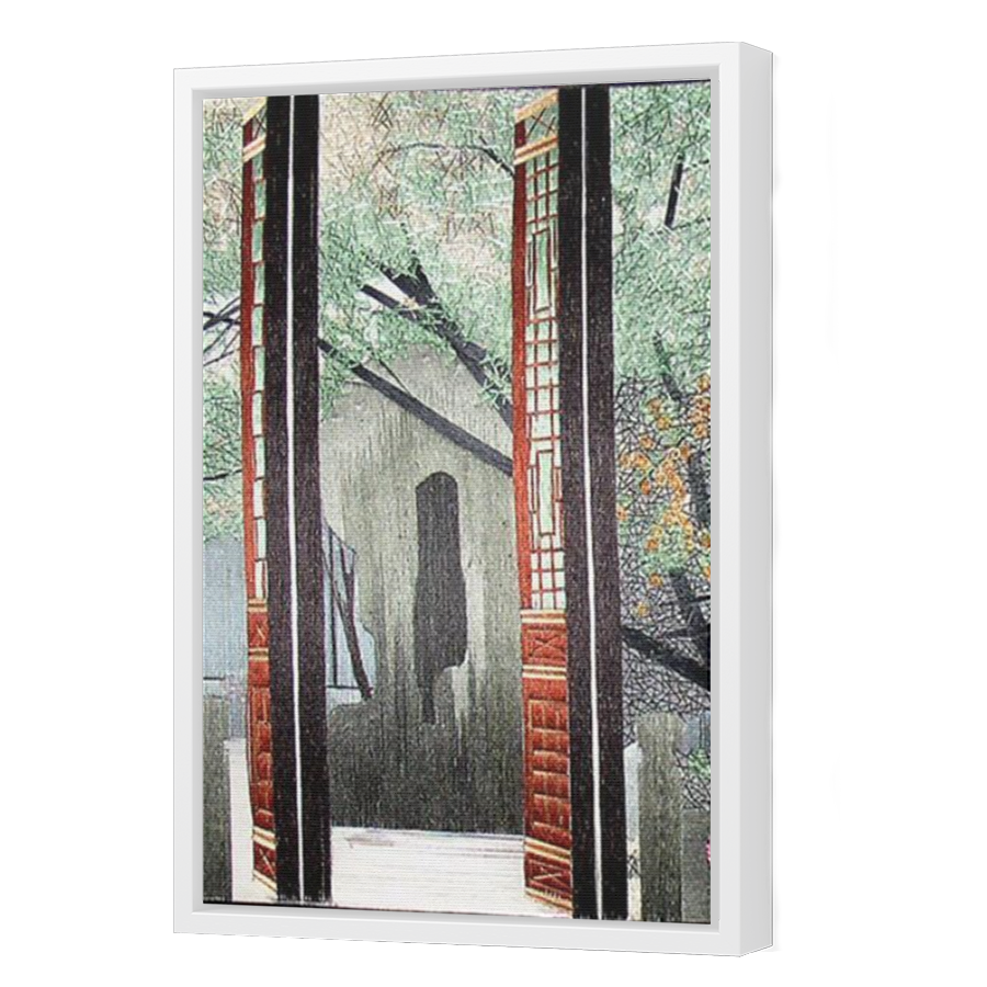 Thumbnail for Canvas - White Floating Frame