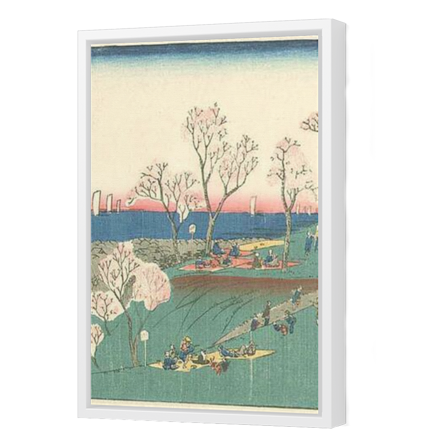 Thumbnail for Canvas - White Floating Frame