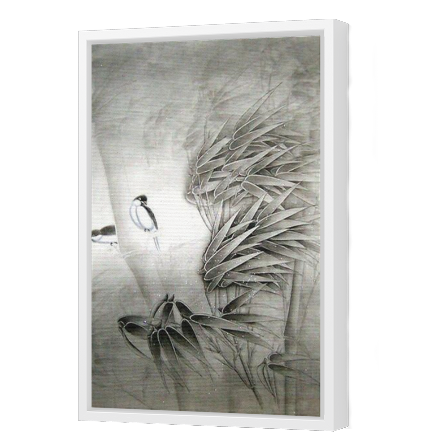 Thumbnail for Canvas - White Floating Frame