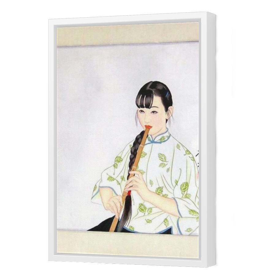 Thumbnail for Canvas - White Floating Frame
