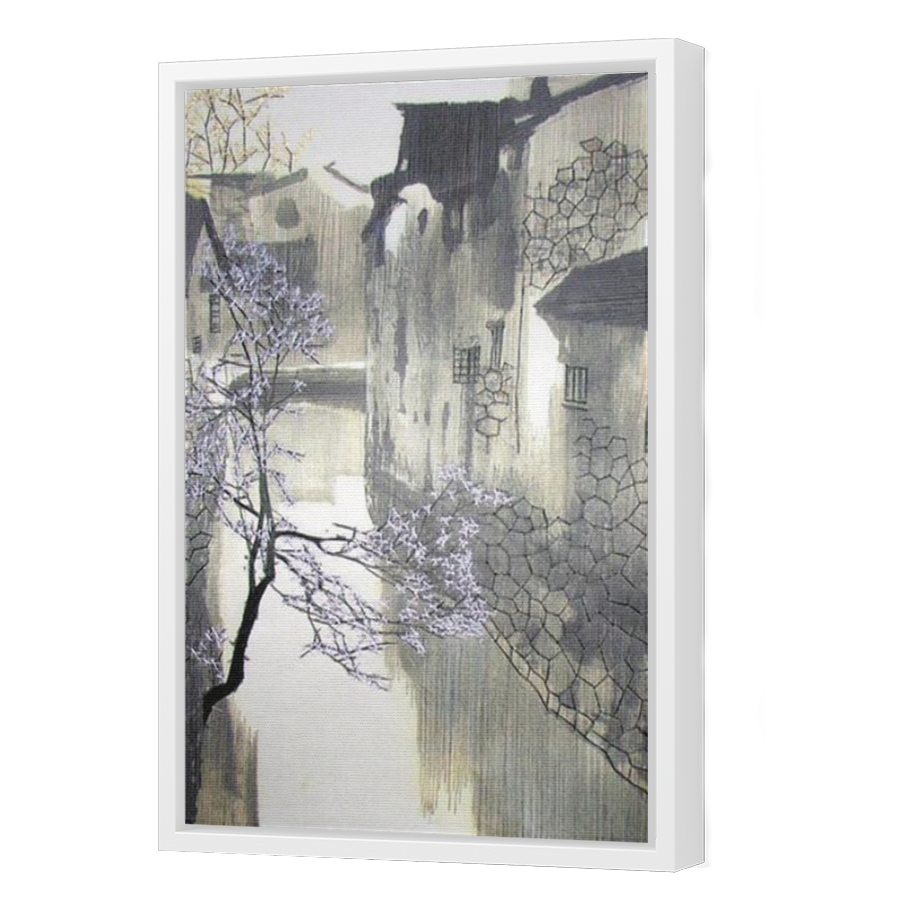 Thumbnail for Canvas - White Floating Frame