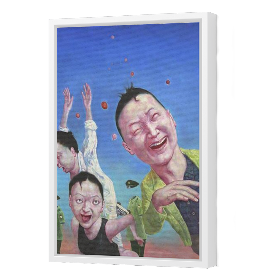 Thumbnail for Canvas - White Floating Frame