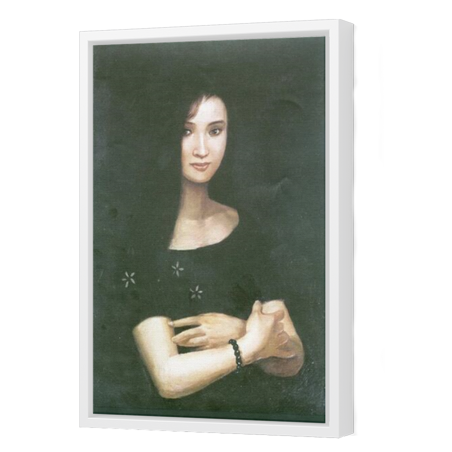 Thumbnail for Canvas - White Floating Frame