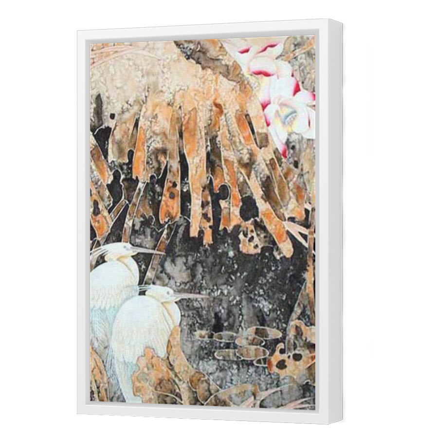 Thumbnail for Canvas - White Floating Frame
