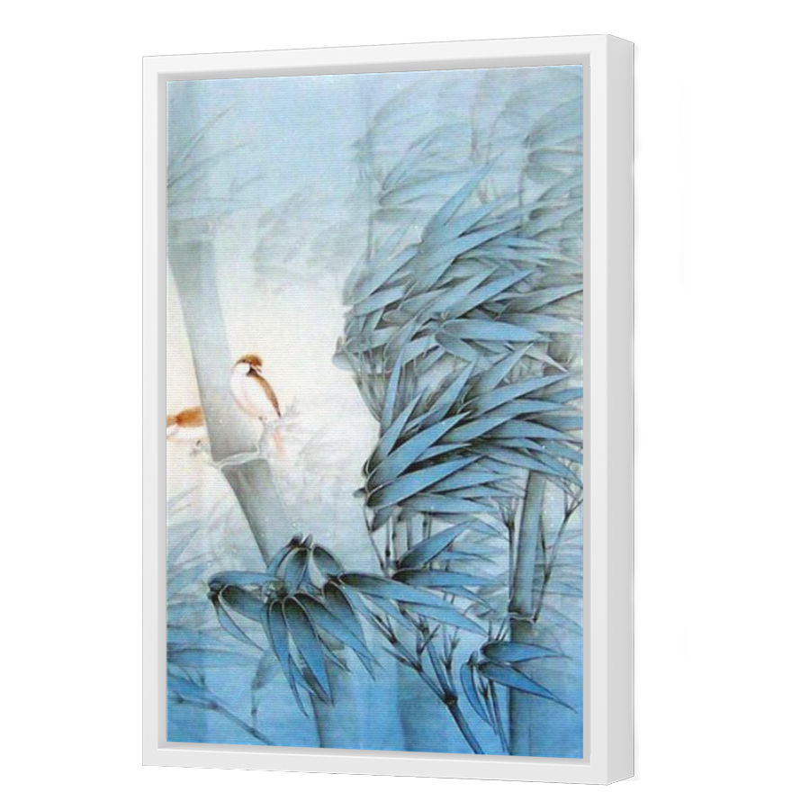 Thumbnail for Canvas - White Floating Frame