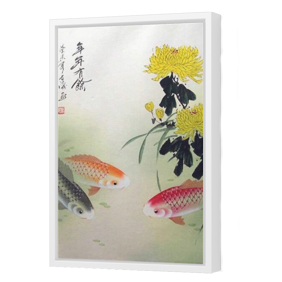 Thumbnail for Canvas - White Floating Frame