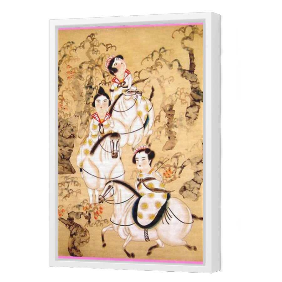 Thumbnail for Canvas - White Floating Frame