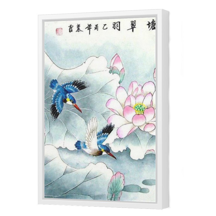 Thumbnail for Canvas - White Floating Frame