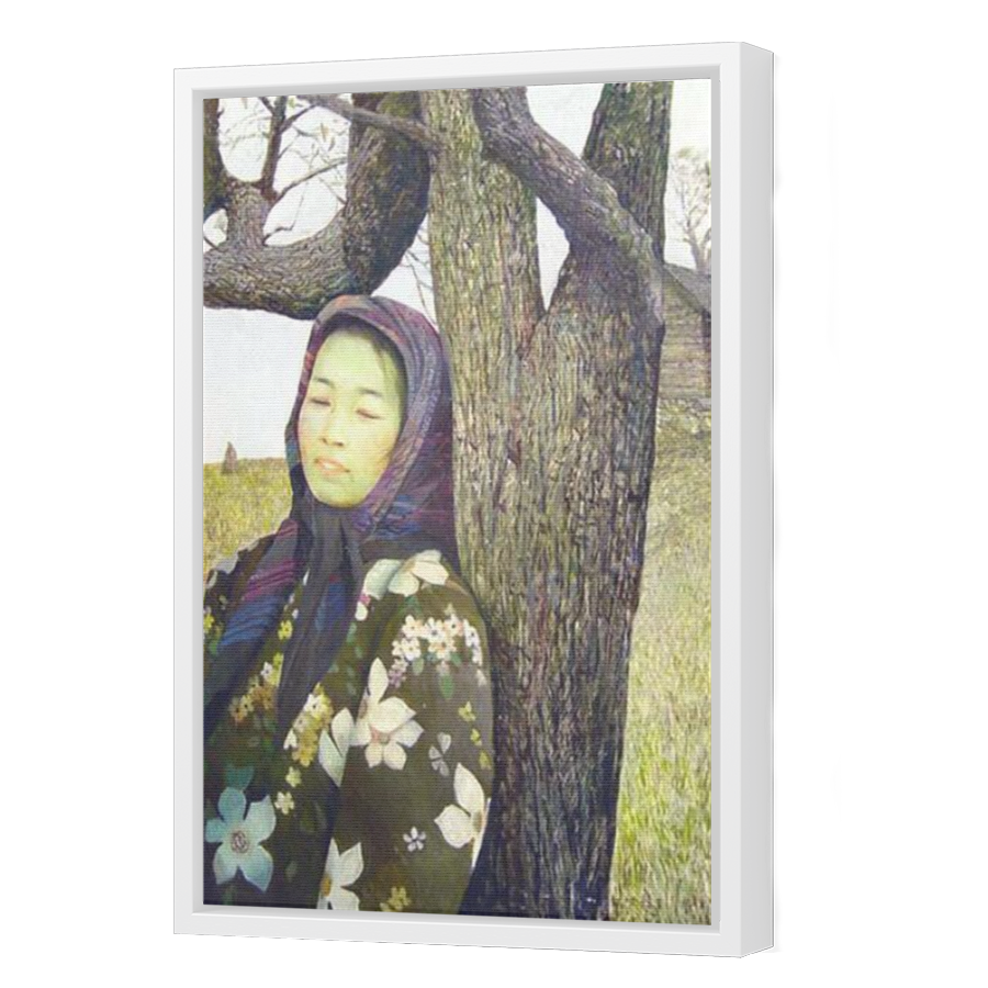Thumbnail for Canvas - White Floating Frame