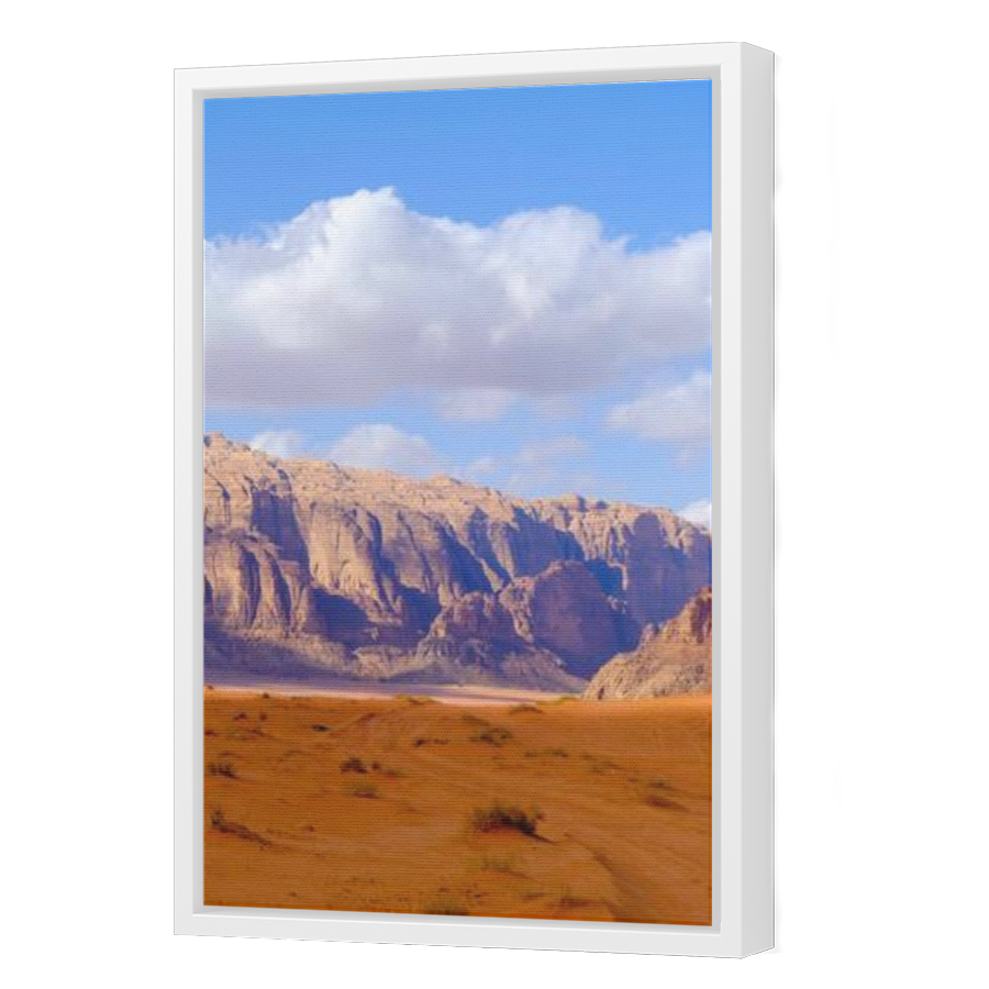 Thumbnail for Canvas - White Floating Frame
