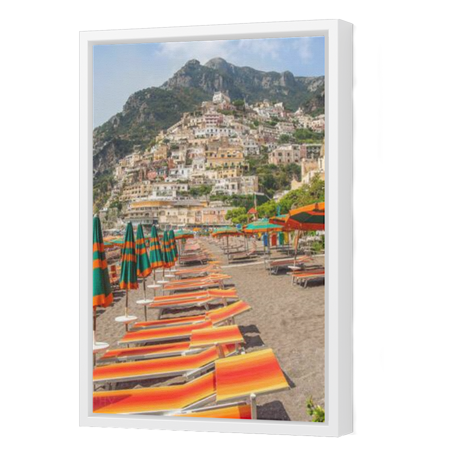 Thumbnail for Canvas - White Floating Frame