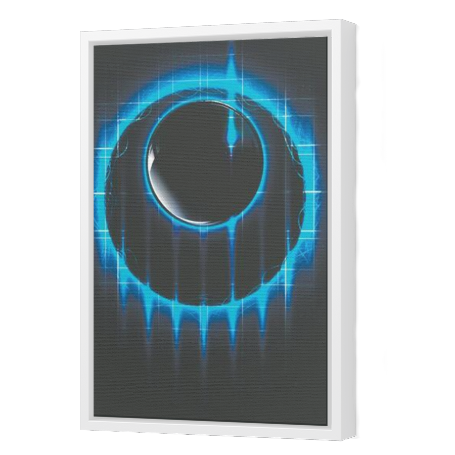 Thumbnail for Canvas - White Floating Frame