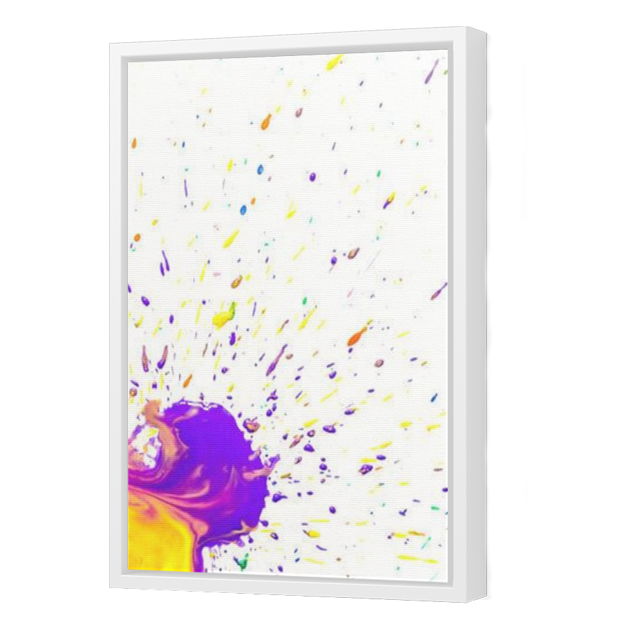 Thumbnail for Canvas - White Floating Frame