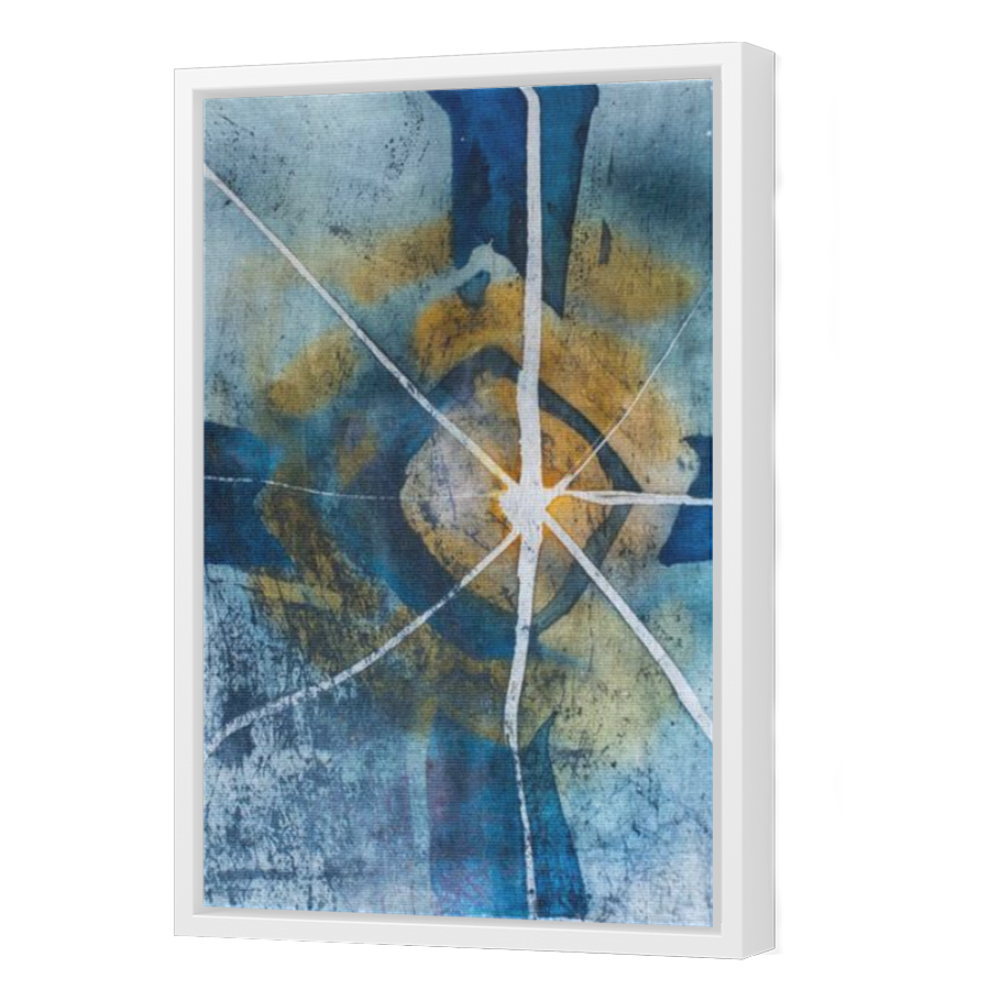 Thumbnail for Canvas - White Floating Frame