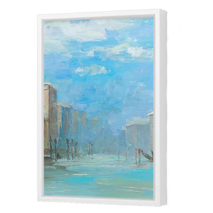 Thumbnail for Canvas - White Floating Frame