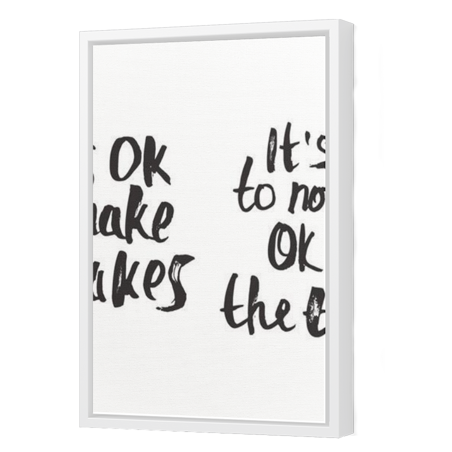 Thumbnail for Canvas - White Floating Frame