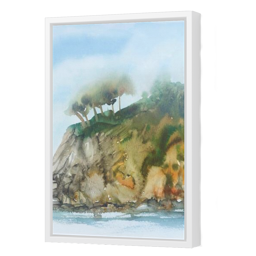 Thumbnail for Canvas - White Floating Frame