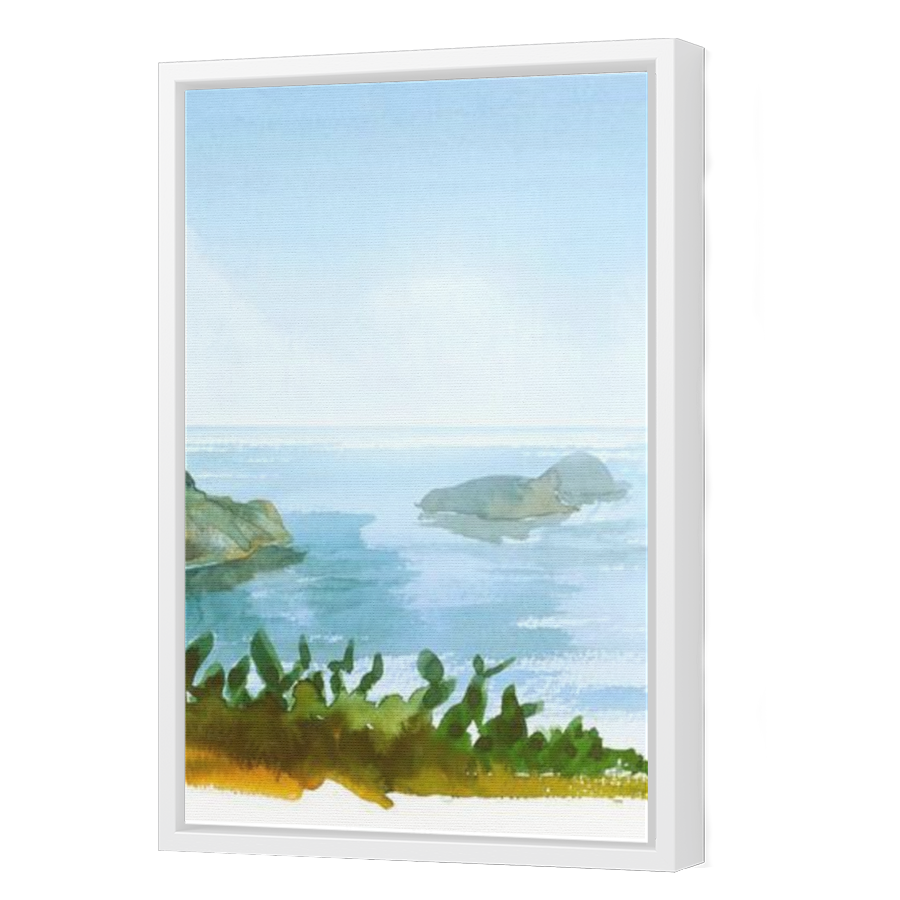 Thumbnail for Canvas - White Floating Frame