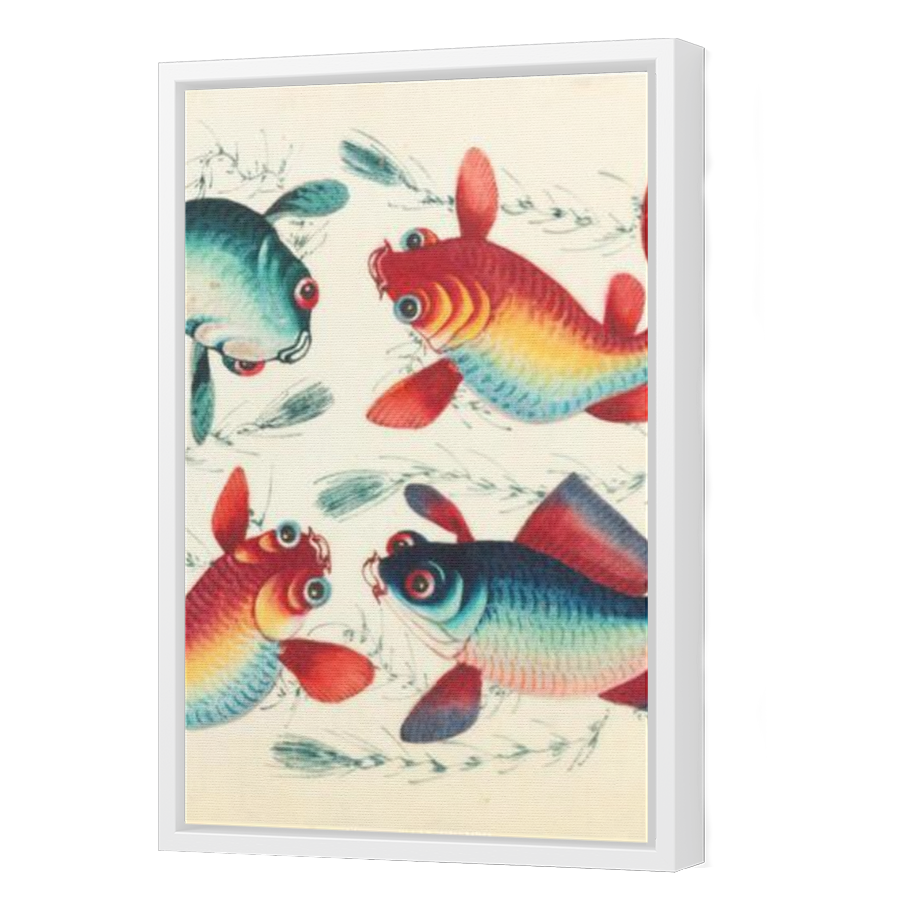 Thumbnail for Canvas - White Floating Frame
