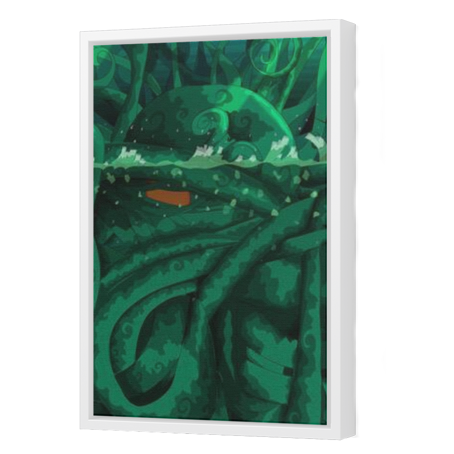 Thumbnail for Canvas - White Floating Frame