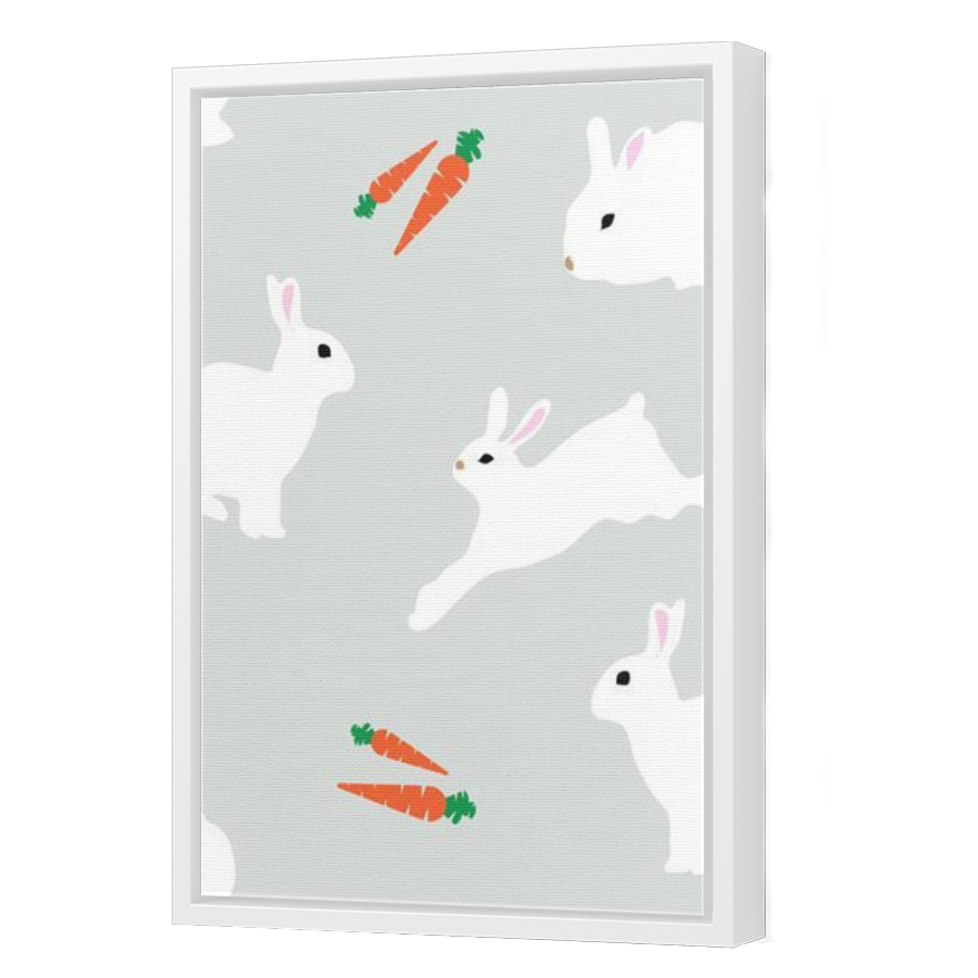 Thumbnail for Canvas - White Floating Frame