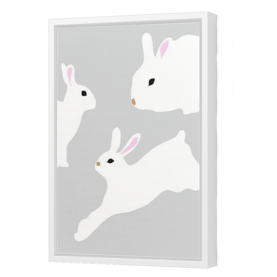 Thumbnail for Canvas - White Floating Frame