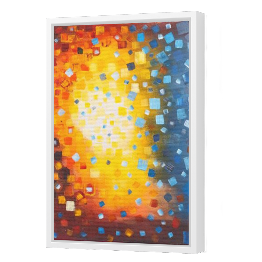 Thumbnail for Canvas - White Floating Frame