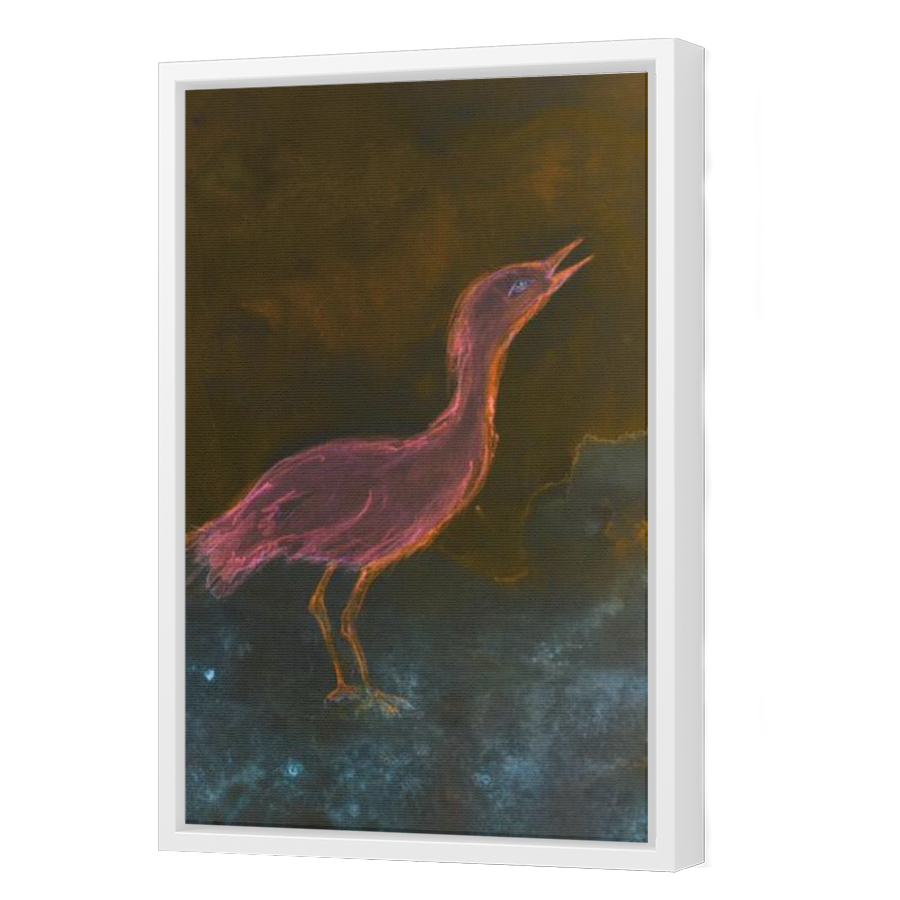 Thumbnail for Canvas - White Floating Frame