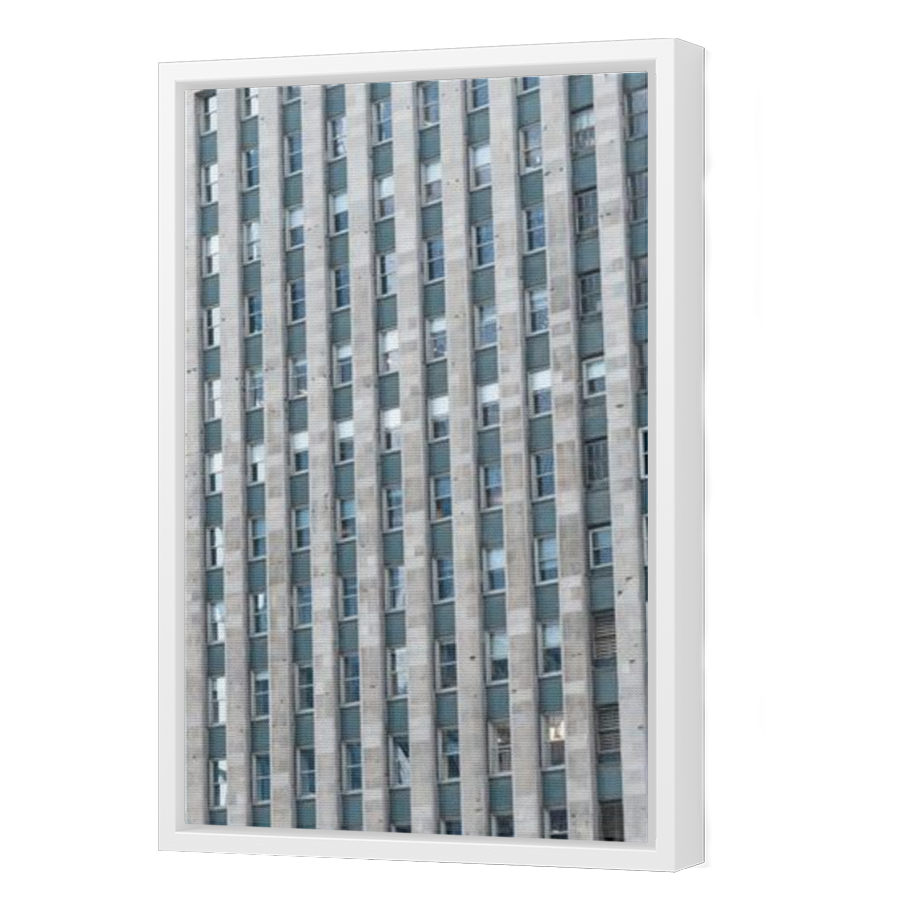 Thumbnail for Canvas - White Floating Frame