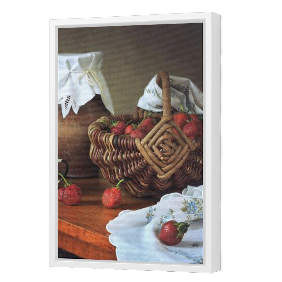 Thumbnail for Canvas - White Floating Frame