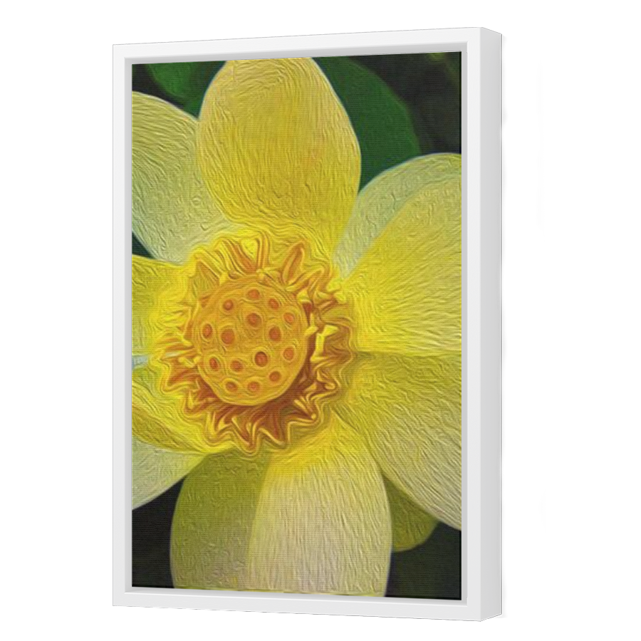 Thumbnail for Canvas - White Floating Frame