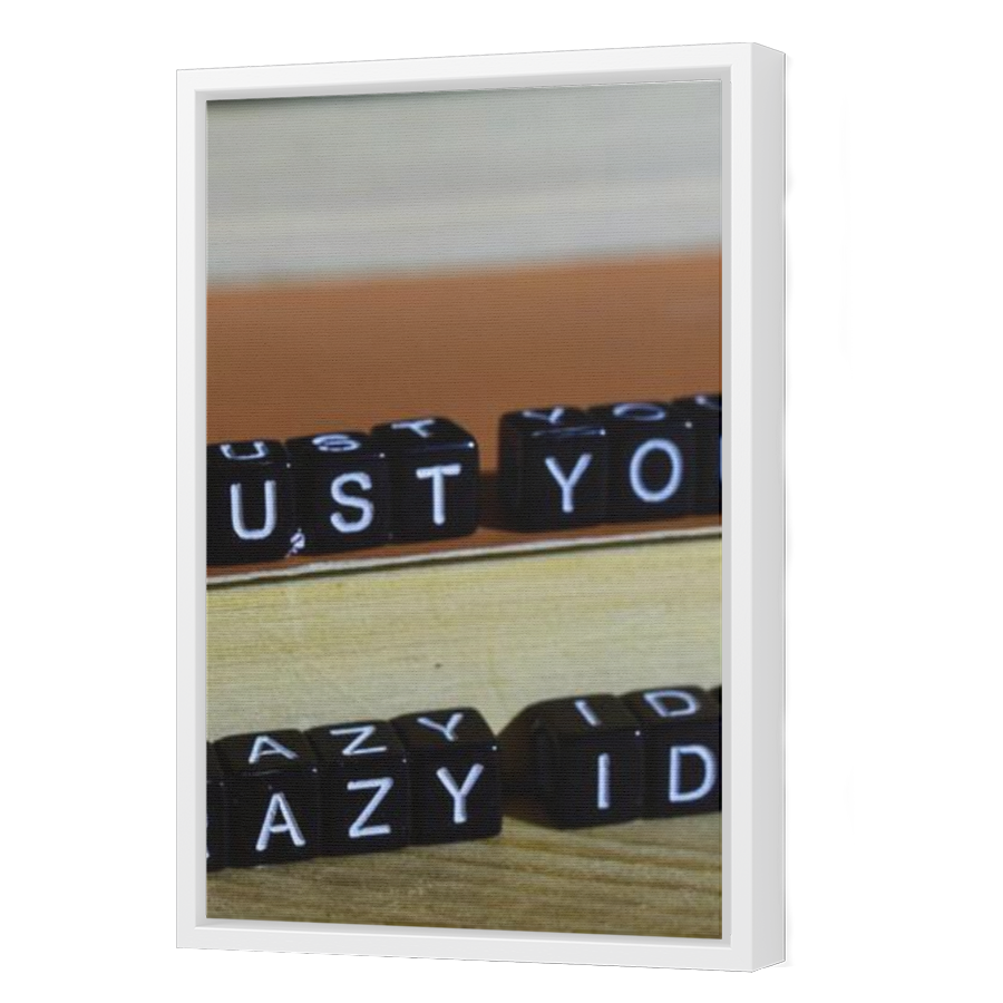 Thumbnail for Canvas - White Floating Frame