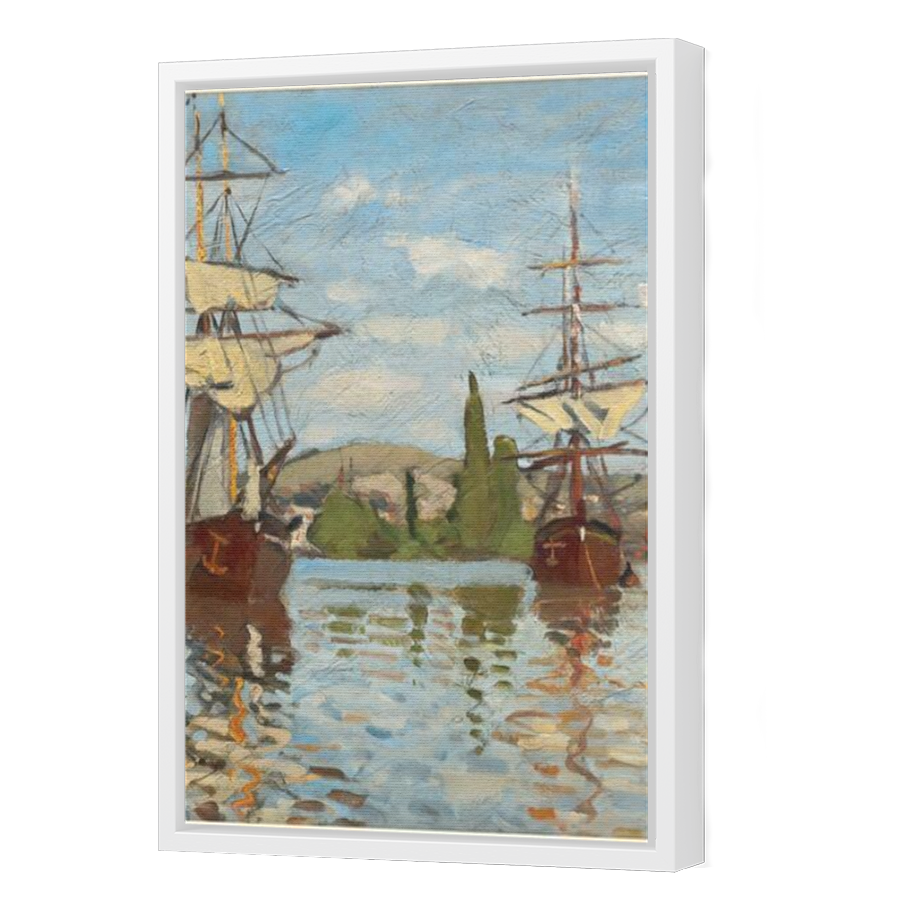 Thumbnail for Canvas - White Floating Frame