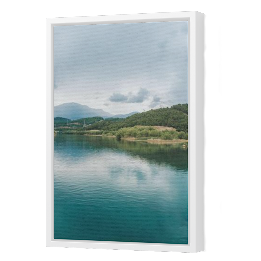 Thumbnail for Canvas - White Floating Frame