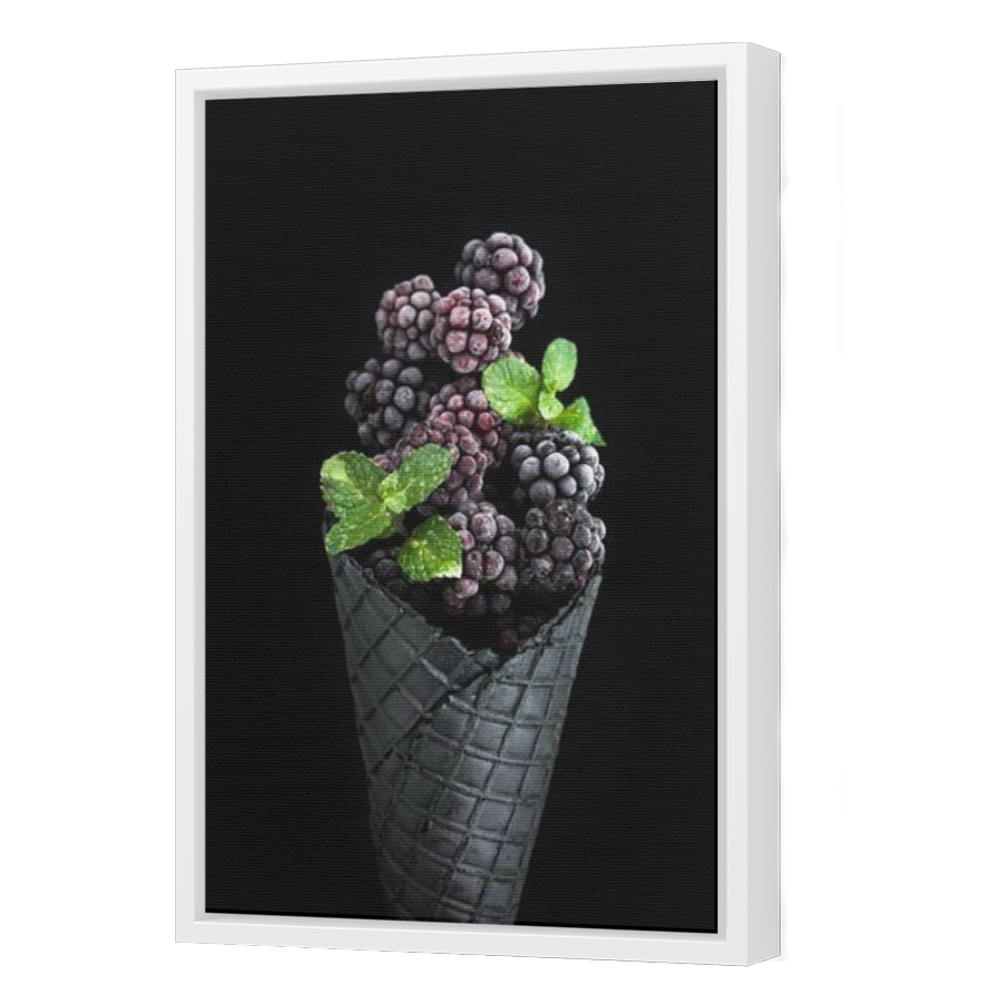 Thumbnail for Canvas - White Floating Frame