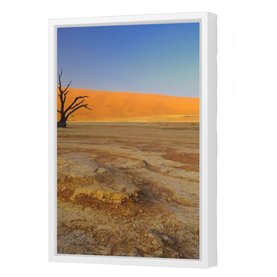 Thumbnail for Canvas - White Floating Frame
