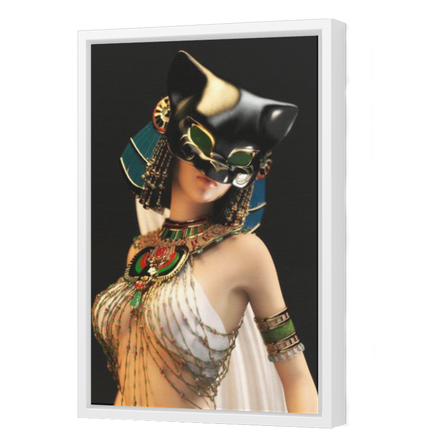 Thumbnail for Canvas - White Floating Frame