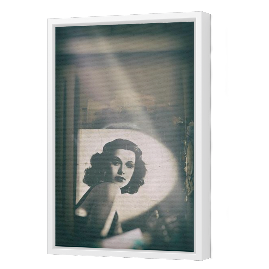 Thumbnail for Canvas - White Floating Frame