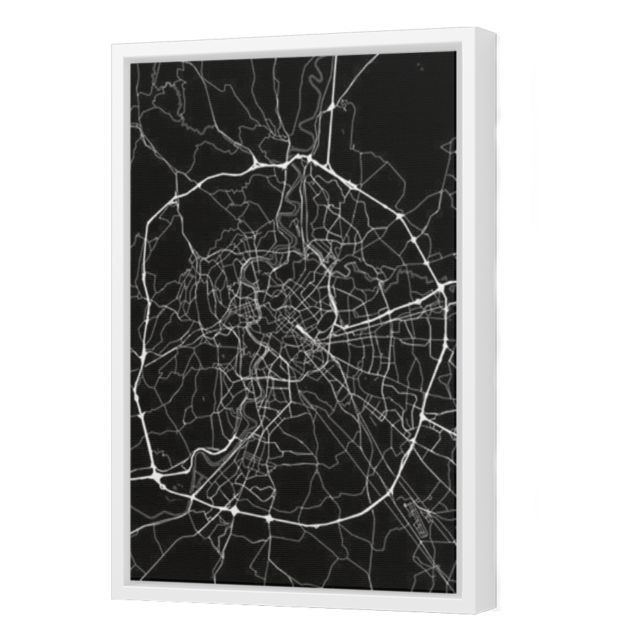 Thumbnail for Canvas - White Floating Frame