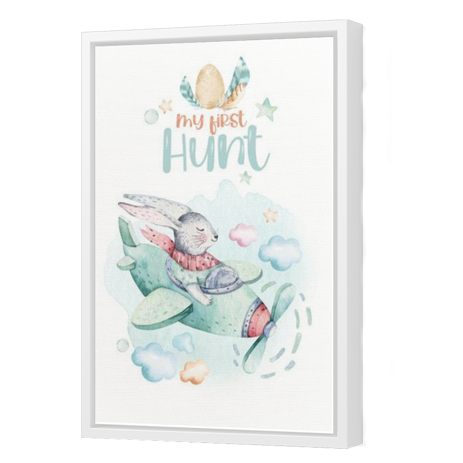Thumbnail for Canvas - White Floating Frame
