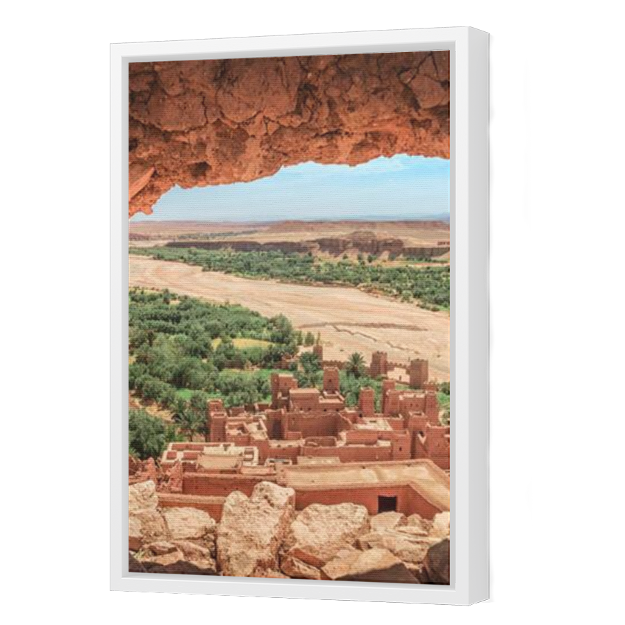 Thumbnail for Canvas - White Floating Frame