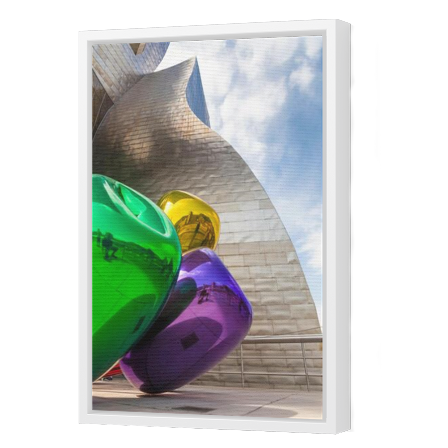 Thumbnail for Canvas - White Floating Frame