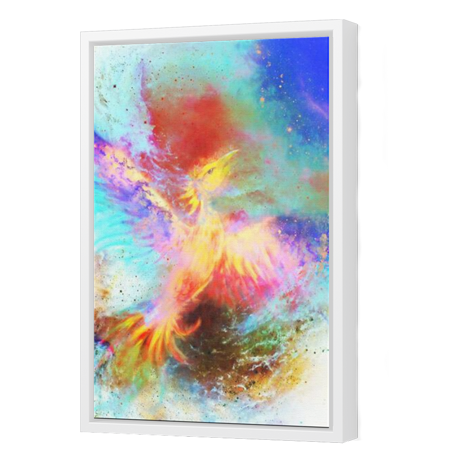 Thumbnail for Canvas - White Floating Frame