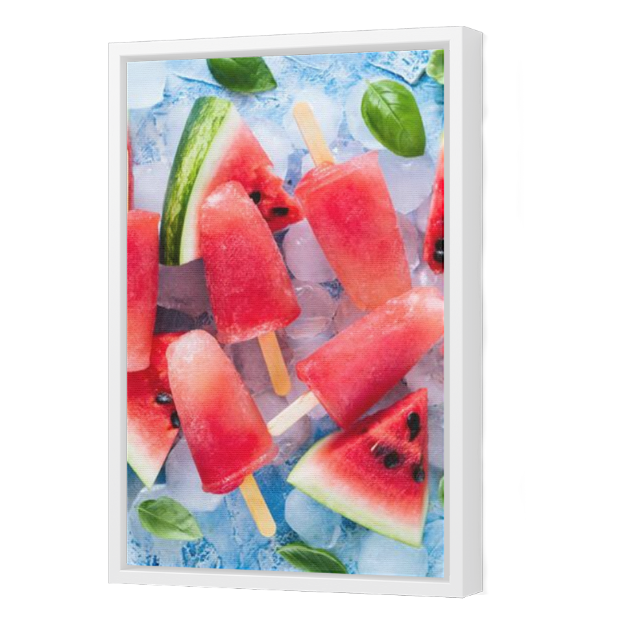 Thumbnail for Canvas - White Floating Frame