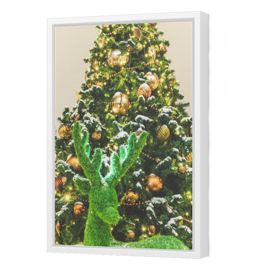 Thumbnail for Canvas - White Floating Frame