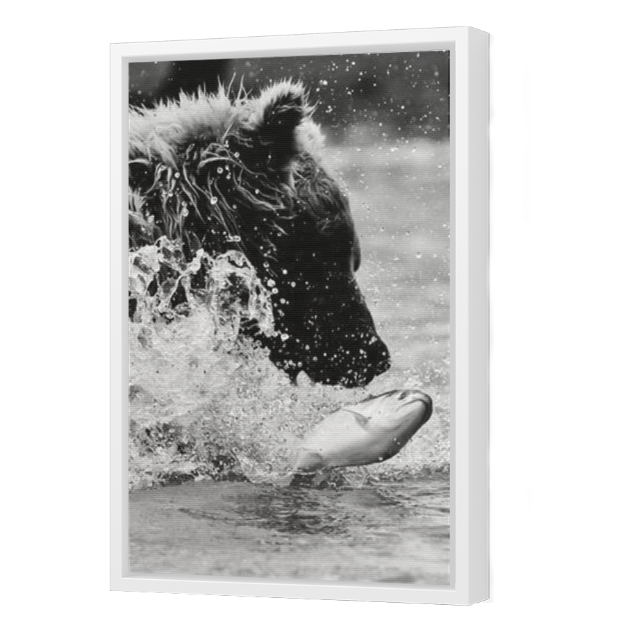 Thumbnail for Canvas - White Floating Frame